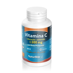VITAMIN C 1500MG SUSTAINED RELEASE 90 TABLETS NATURBITE