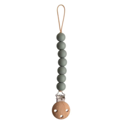 MUSHIE PACIFIER CLIP HALO DRIED THYME REF 48243