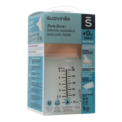 Suavinex Zero Biberon Anticolico Silicona +0m 180 ml