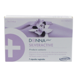 Donna Plus Silveractive 7 Capsulas Vaginales