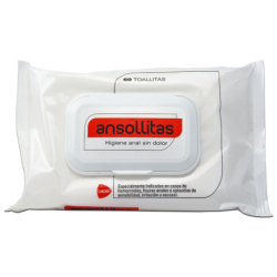 ANSOLLITAS WIPES FOR ANAL HYGIENE 50 WIPES
