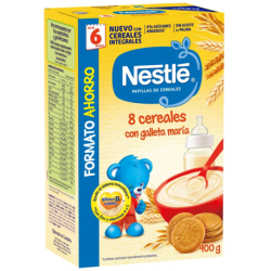 Nestle Papilla 8 Cereales Galleta Maria 900 g