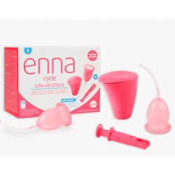 ENNA CYCLE MENSTRUAL CUP SIZE S WITH APPLICATOR