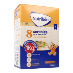 Nutriben 8 Cereales Y Miel 6m+ 1000 g Promo
