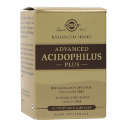 ACIDOPHILUS PLUS ADVANCED 60 CAPSULES SOLGAR