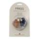 FRIGG LATEX PACIFIER CAPPUCCINO + DARK NAVY 2 UNITS SIZE 2 6-18M