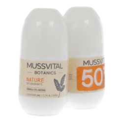 MUSSVITAL NATURE DEO ROLL-ON 2X 75ML PROMO