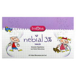 Nebianax 3% Limpieza Nasal 20 Viales