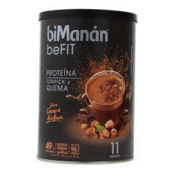 Bimanan Befit Proteina Batido Cacao & Avellana 11 Batidos 330 g