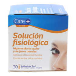 Care+ Solución Fisiológica 30 X 5 ml