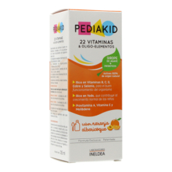 Pediakid 22 Vitaminas + Oligoelementos 125 ml