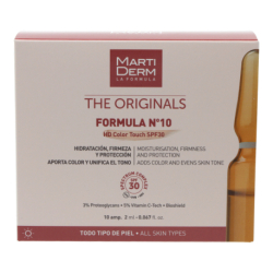 Martiderm Formula Nº 10 Color Touch Spf 30 10 Ampollas 2 ml