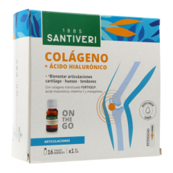 Artrosin Colageno + Acido Hialuronico 16 Viales Santiveri