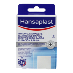 HANSAPLAST FAST HEALING PLASTERS 8 UNITS