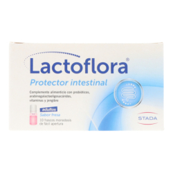 LACTOFLORA INTESTINAL PROTECTOR FOR ADULTS 10 VIALS