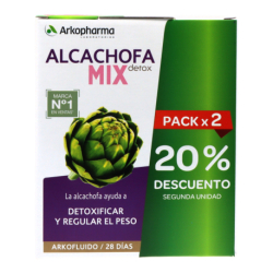 Arkofluido Alcachofa Mix Detox 2x 280ml Promo