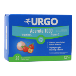URGO ACEROLA 1000 VITAMIN C 30 TABLETS