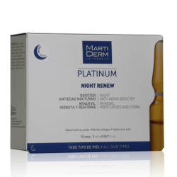 Martiderm Platinum Night Renew 10 Ampollas