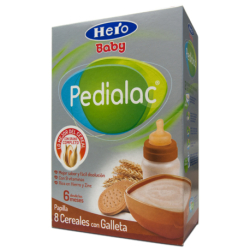 HERO BABY PEDIALAC 8 CEREALS AND COOKIES 340 G