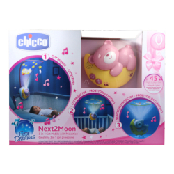 CHICCO NEXT2MOON PINK +0 MONTHS