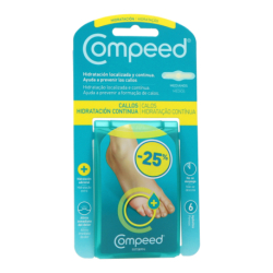 COMPEED CALLUS CONTINUOUS HYDRATION 6 UNITS