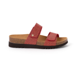 Scholl Ladies Lusaka 2.0 Sandal Rust Color Size 39