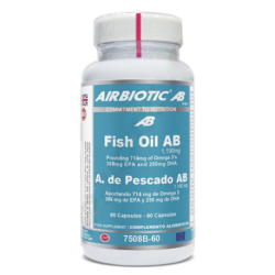 Aceite De Pescado 1190mg Omega3+epa+dha 60 Caps Airbiotic