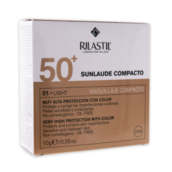 RILASTIL SUNLAUDE COMPACT MAKEUP 01 LIGHT SPF50 10 G