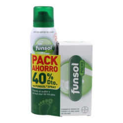 Funsol Polvo 60 g + Funsol Spray 150 ml Promo