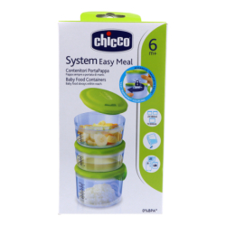 CHICCO SYSTEM EASY MEAL BABY FOOD CONTAINERS