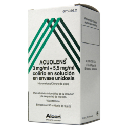 ACUOLENS 3/5.5 MG/ML COLIRIO EN SOLUCION 30 MONODOSIS