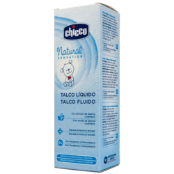 CHICCO NATURAL SENSATION LIQUID TALCUM 100 ML